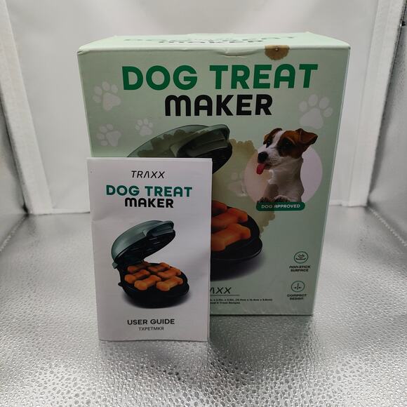 Traxx Dog Treat Maker New Open Box Nonstick Surface Compact Design - Picture 10 of 10